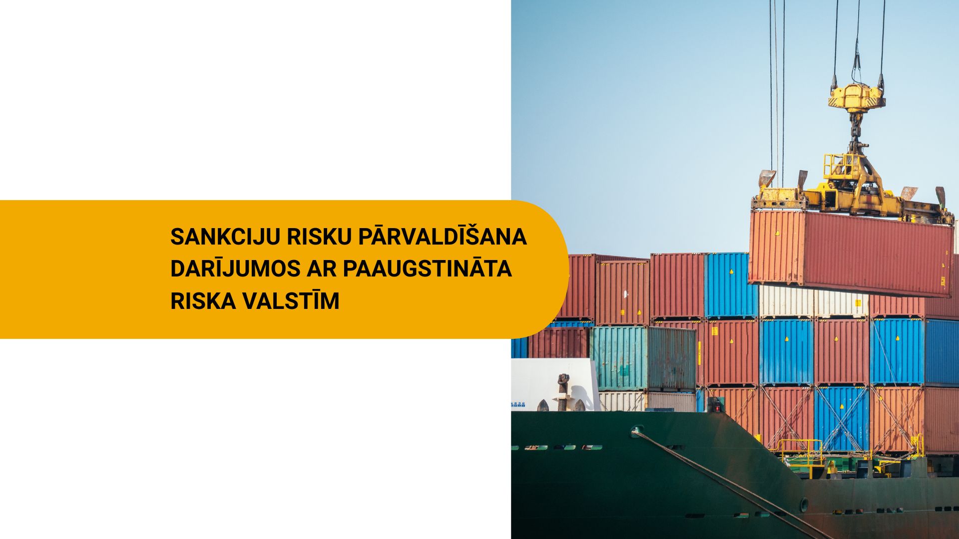 Publicētas vadlīnijas, kas ļaus uzņēmējiem efektīvāk identificēt sankciju apiešanas riskus