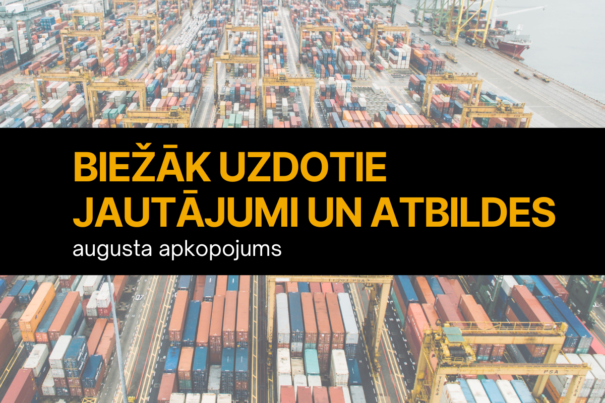Aktualizēta sadaļa: Biežāk uzdotie jautājumi