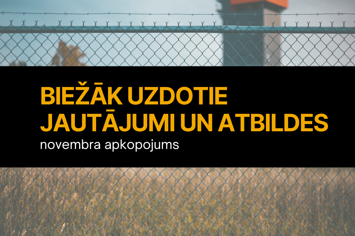 Papildināti biežāk uzdotie jautājumi par sankciju ievērošanu